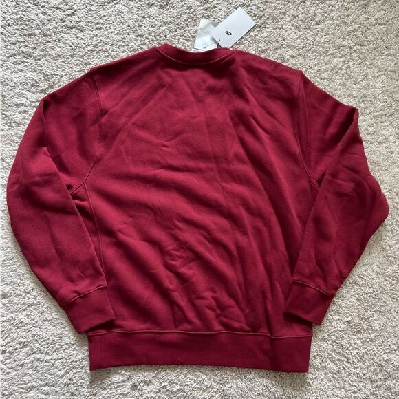Nike NSW Club Crew Fleece Pullover Team Red - Picture 8 of 10